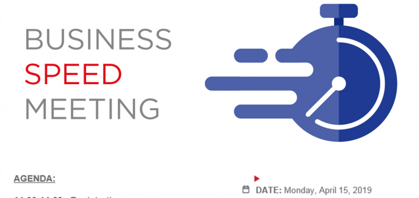 CANSEE is organizing another Business Speed Meeting together with AmCham Serbia, French Serbian Chamber of Commerce and Nordic Business Alliance in Serbia, on Monday, April 15 at 14:00