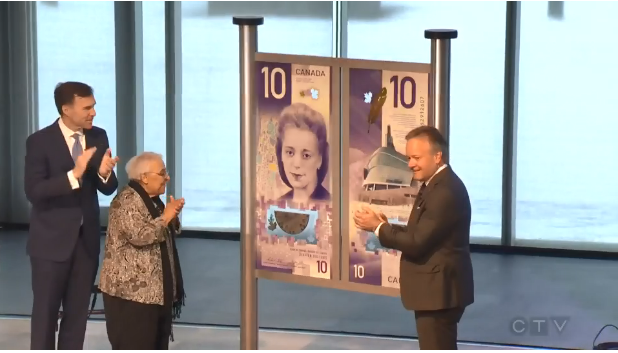 CANSEE BUSINESS NEWS: Canada’s $10 bill featuring Viola Desmond named world’s best new banknote