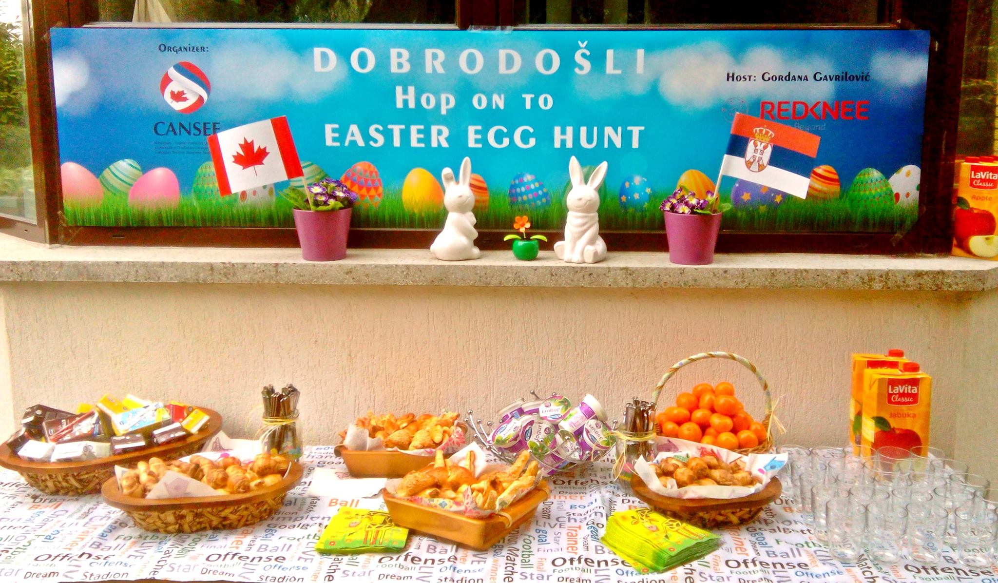 Easter Egg Hunt for CANSEE kids