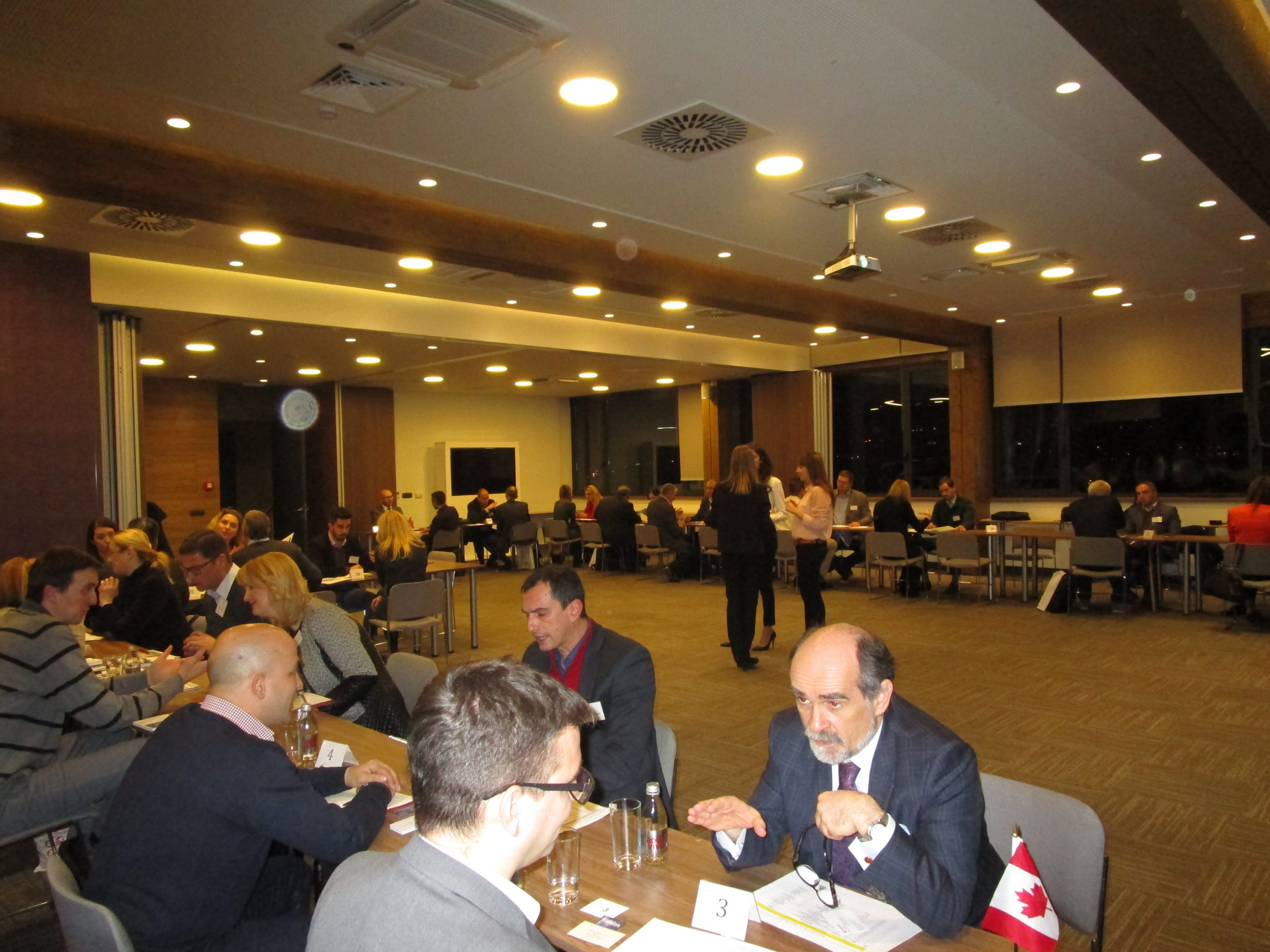 50 Canadian, French and Italian companies at Speed Business Meetings