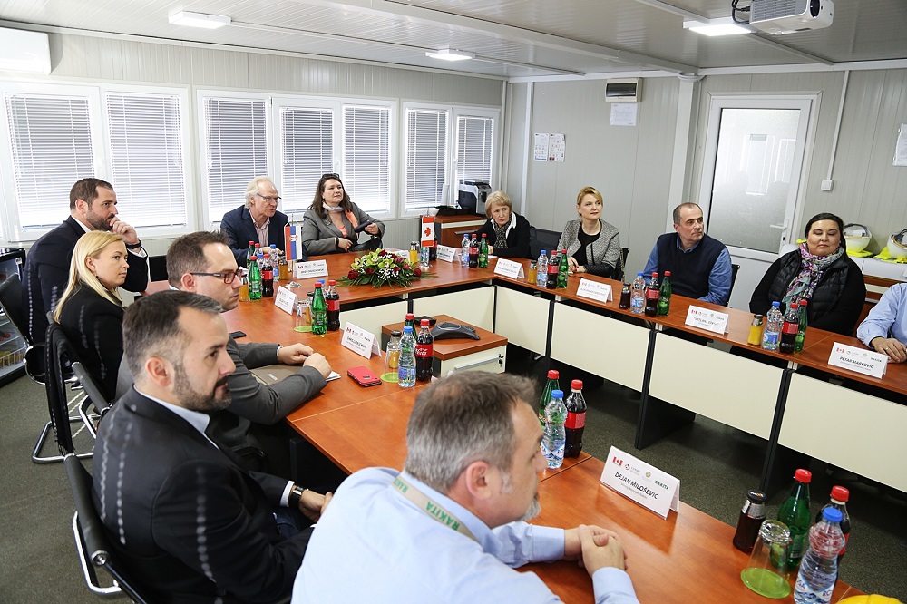 CANSEE delegation visited the municipality of Bor and company Nevsun