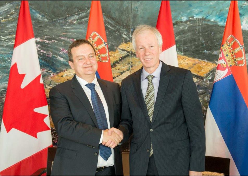 Ivica Dačić, Minister of Foreign Affairs, visited Canada