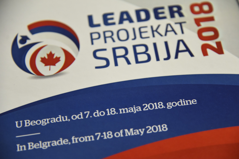 Support to entrepreneurs through business education – Canadian LEADER project started in Belgrade
