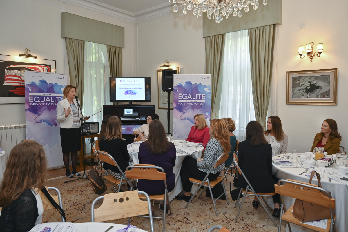 WOMEN’S EMPOWERMENT BREAKFAST HELD AT THE CANADIAN RESIDENCE